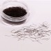 DARK BROWN eyelashes - 0.5 GR